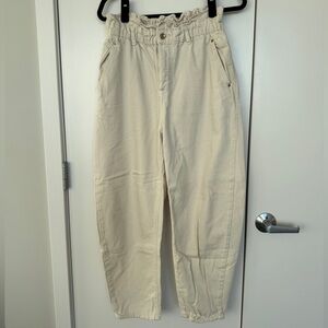 Zara Paper-bag Jeans